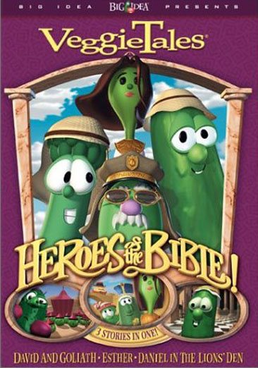VeggieTales - Heroes of the Bible - Lions, Shepherds and Queens (Oh My!) cover