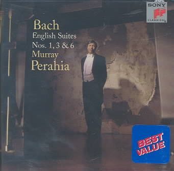 Bach: English Suites, Nos. 1, 3 & 6 cover