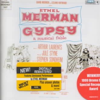 Gypsy - A Musical Fable (1959 Original Broadway Cast) cover