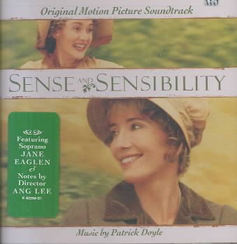 Sense and Sensibility: Original Motion Picture Soundtrack (1995 Film) cover