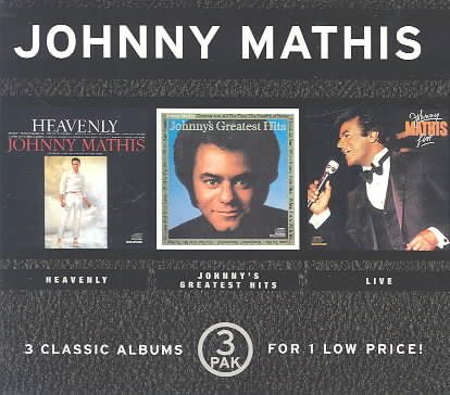 Johnny Mathis - Heavenly/Greatest Hits/Live cover