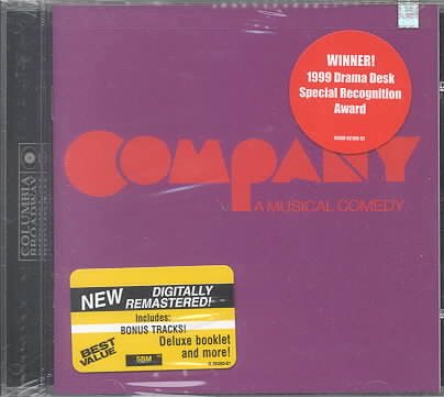 Company - A Musical Comedy (1970 Original Broadway Cast) cover