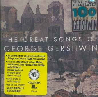 The Great Songs Of George Gershwin cover