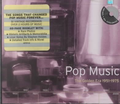 Pop Music: The Golden Era 1951-1975 cover