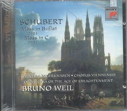 Schubert: Mass in B-Flat, D324; Mass in C, D452 cover