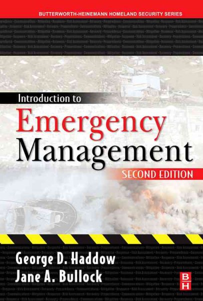 Introduction to Emergency Management, Second Edition (Butterworth-Heinemann Homeland Security) cover