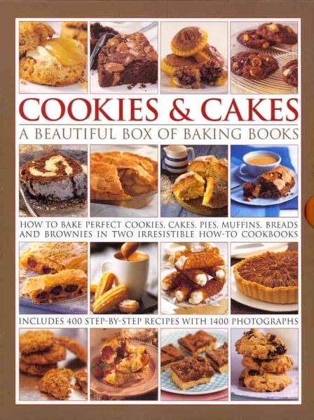 Cookies & Cakes: A Beautiful Box of Baking Books cover