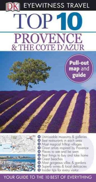 Top 10 Provence & Cote D'Azur (Eyewitness Top 10 Travel Guide)