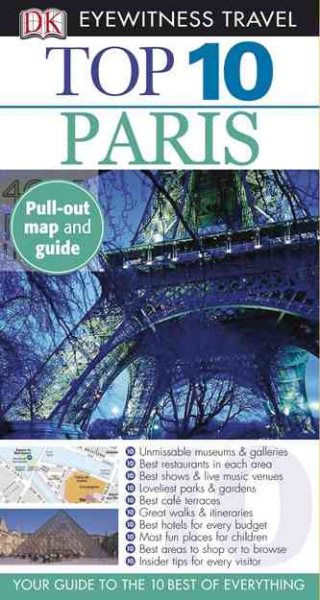 Top 10 Paris (Eyewitness Top 10 Travel Guides) cover