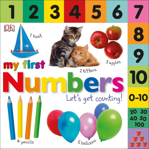 Tabbed Board Books: My First Numbers: Let's Get Counting! (My First Tabbed Board Book)