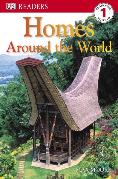 DK Readers L1: Homes Around the World (DK Readers Level 1) cover