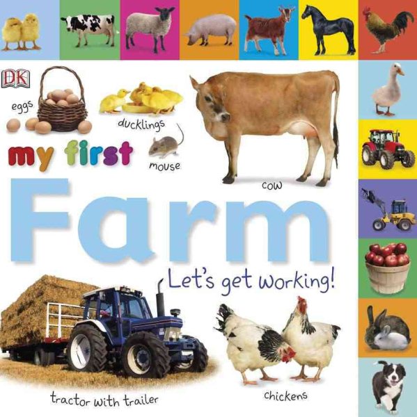 Tabbed Board Books: My First Farm: Let's Get Working! (TAB BOARD BOOKS) cover