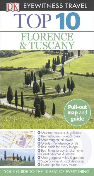 Top 10 Florence and Tuscany (EYEWITNESS TOP 10 TRAVEL GUIDE) cover