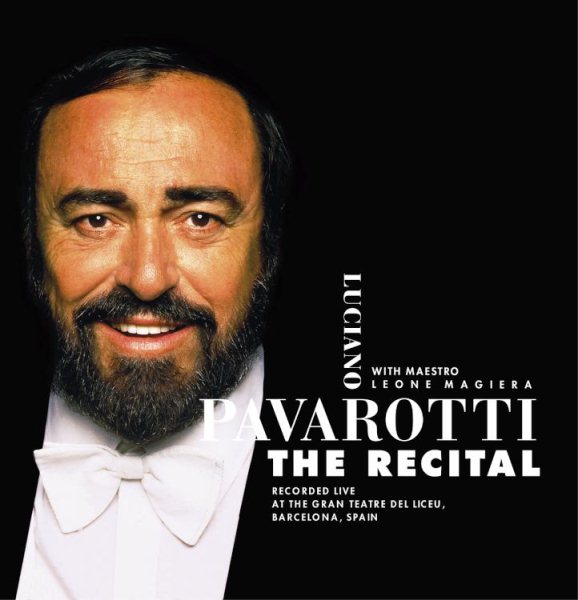 Luciano Pavarotti The Recital cover