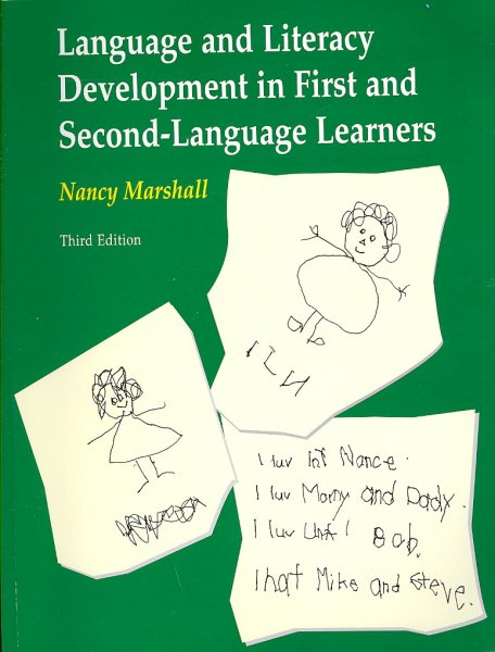 LANGUAGE AND LITERACY DEVELOPMENT IN FIRST AND SECOND-LANGUAGE LEARNERS - TEXT AND CD cover