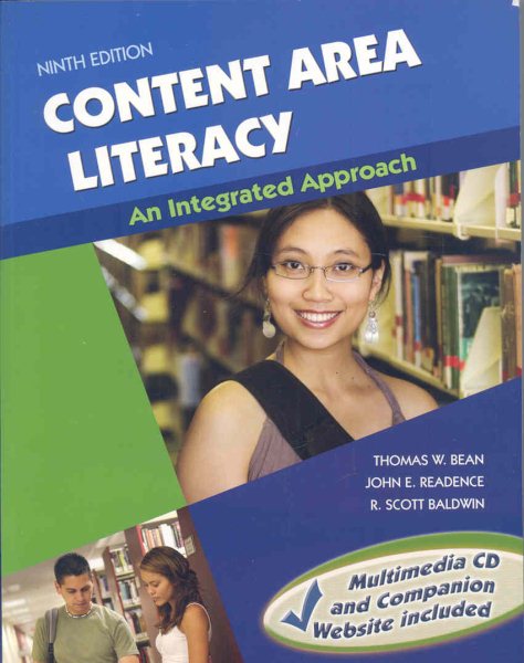 Content Area Literacy: An Intergrated Approach, 9th Edition cover