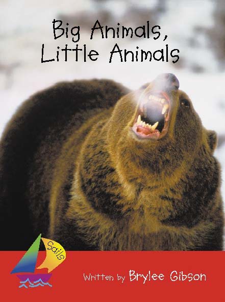 Big Animals, Little Animals: Leveled Reader (Sails) cover