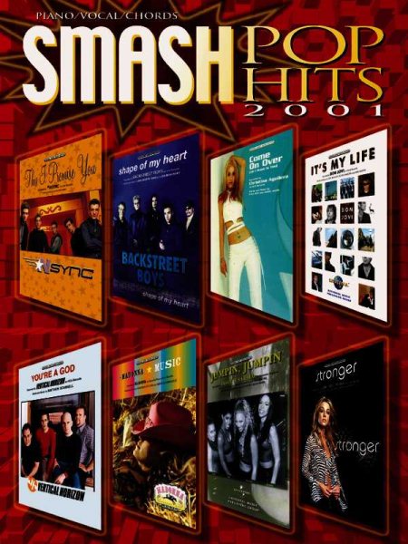 Smash Pop Hits 2001: Piano/Vocal/Chords cover