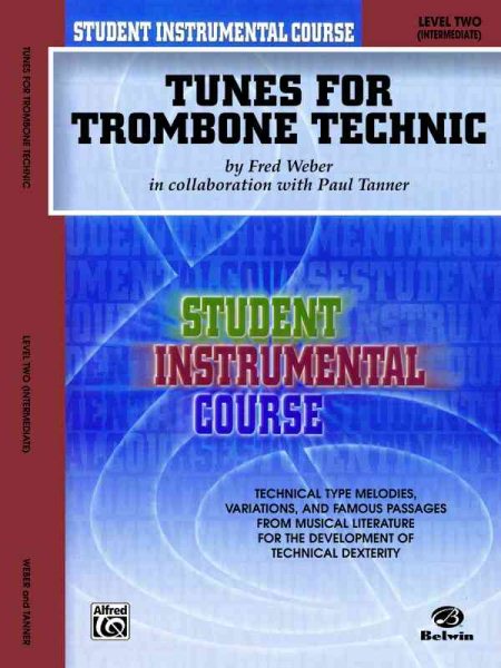 Student Instrumental Course Tunes for Trombone Technic: Level II cover