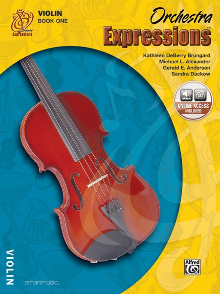 Orchestra Expressions, Book One Student Edition: Violin, Book & CD cover
