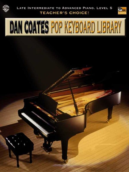 Teacher's Choice! Dan Coates Pop Keyboard Library, Bk 5 cover