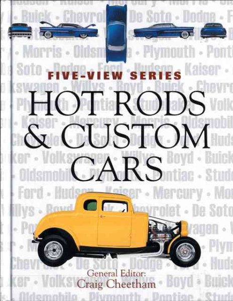 Hot Rods and Custom Cars (Five-View) cover