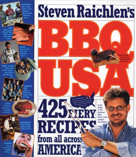 BBQ USA: 425 Fiery Recipes from All Across America cover