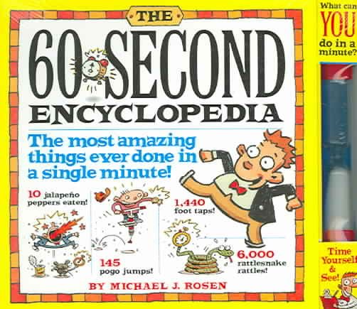 The 60-Second Encyclopedia & Minute Glass cover