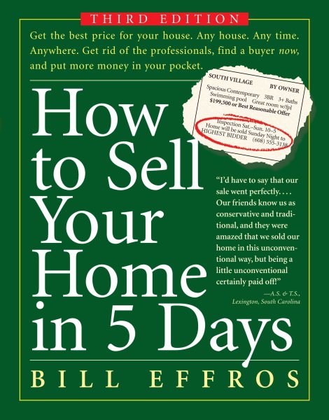 How to Sell Your Home in 5 Days: Third Edition cover