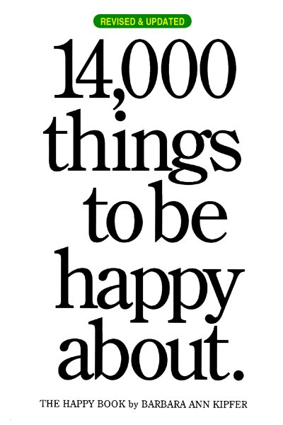 14,000 Things to be Happy About.: Revised and Updated edition cover