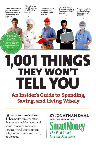 1,001 Things They Won't Tell You: An Insider’s Guide to Spending, Saving, and Living Wisely cover