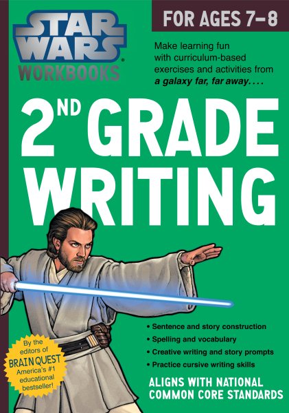 Star Wars Workbook: 2nd Grade Writing (Star Wars Workbooks) cover