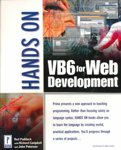 Hands On Visual Basic 6 for Web Development (Miscellaneous) cover