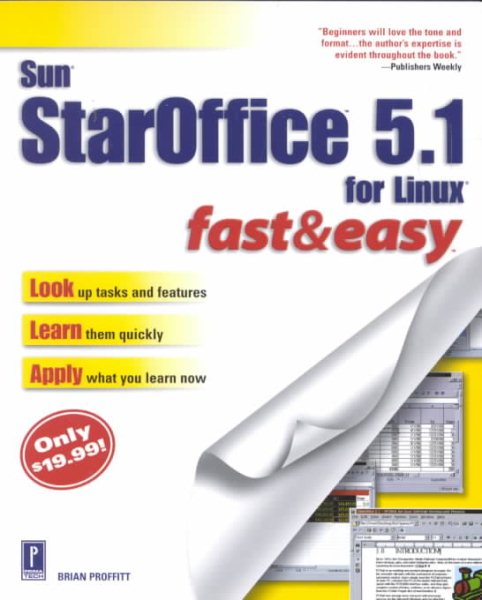 Sun StarOffice 5.1 Fast & Easy cover