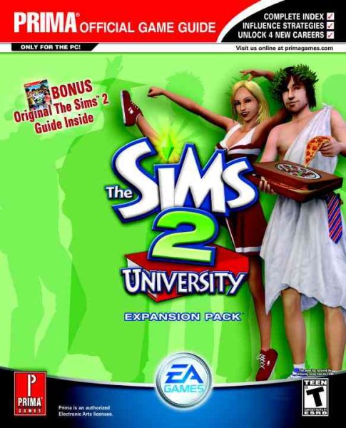 The Sims 2: University (Prima's Official Strategy Guide) cover