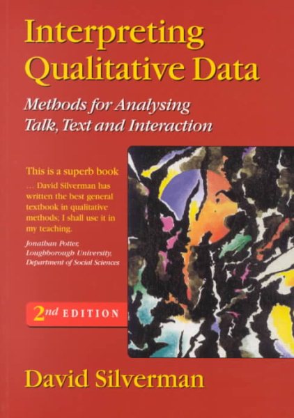 Interpreting Qualitative Data: Methods for Analysing Talk, Text and Interaction cover