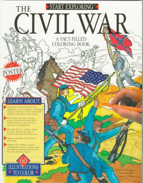 Civil War Coloring Book (Start Exploring) cover