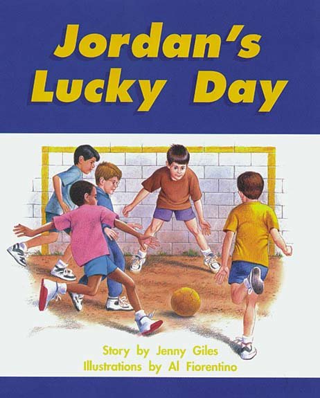 Jordan's Lucky Day (PM Story Books, Turquoise Level) cover