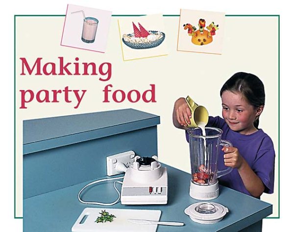 Rigby PM Plus: Individual Student Edition Green (Levels 12-14) Making Party Food cover