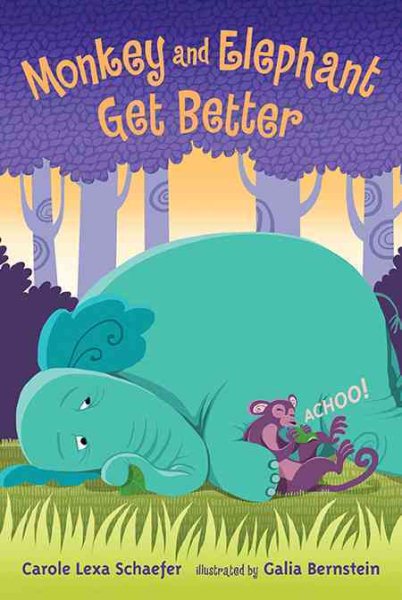 Monkey and Elephant Get Better: Candlewick Sparks (Candlewick Readers (Hardcover)) cover