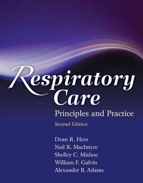 Respiratory Care: Principles and Practice cover
