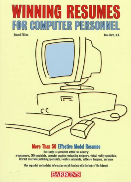 Winning Resumes for Computer Personnel cover