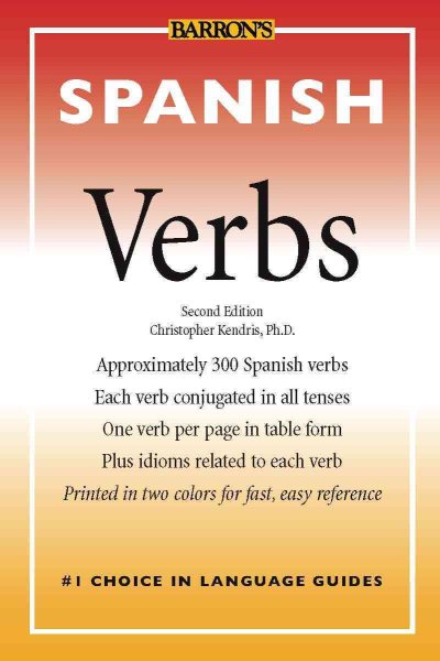 Spanish Verbs (Barron's Verbs Series) cover