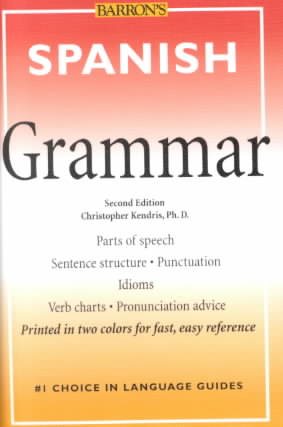 Spanish Grammar (Barron's Grammar Series) cover