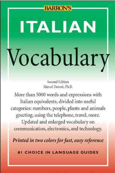 Italian Vocabulary (Barron's Vocabulary Series)