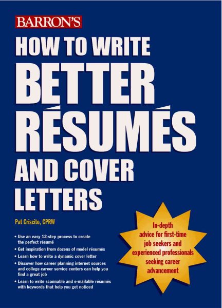 How to Write Better Resumes and Cover Letters cover