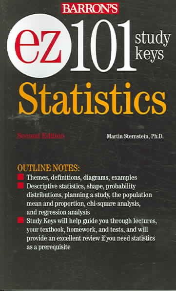 EZ-101 Statistics (EZ-101 Study Keys) cover