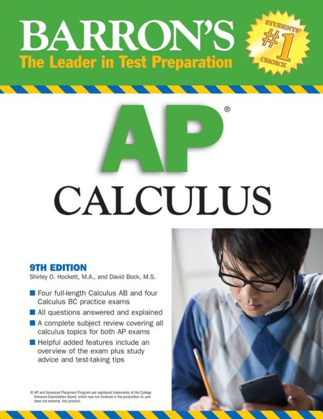 Barron's AP Calculus (Barron's How to Prepare for AP Calculus Avanced Placement Examination) cover