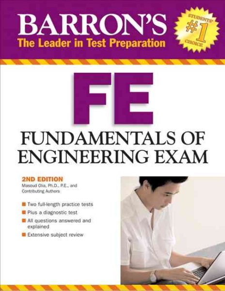 Barron's FE: Fundamentals of Engineering Exam cover