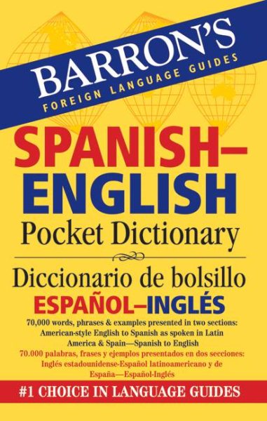 Barron's Spanish-English Pocket Dictionary / Diccionario de Bolsillo Espanol-Ingles (Barron's Pocket Bilingual Dictionaries) cover